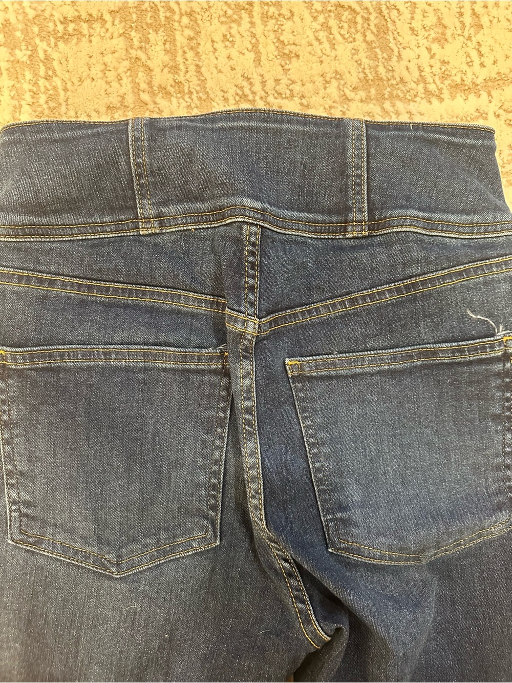 Veronica Beard Katherine Corset Jeans 27 Extra High Rise Skinny Dark Wash - Picture 5 of 8